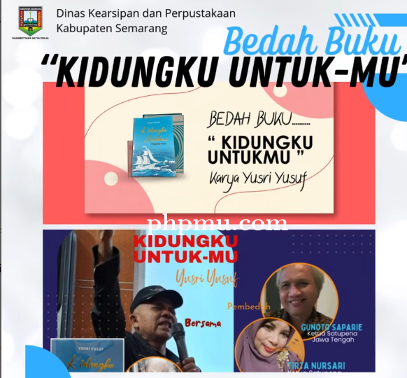 Bedah Buku KidungKu Untukmu Karya Yusri Yusuf